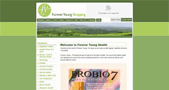 Desktop Screenshot of forever-young-health.com