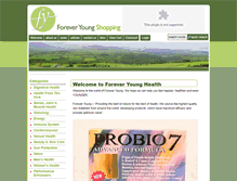 Tablet Screenshot of forever-young-health.com